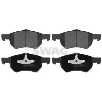 Billede af SWAG 14 11 6262 Bremseklodser foraksel med stempelklips CHRYSLER: Voyager 4, / Grand 3