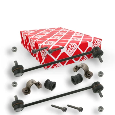 Billede af FEBI BILSTEIN 37078 Rep.sæt, stabilisatorleje foraksel med koblingsstang SKODA: Fabia 1 Combi