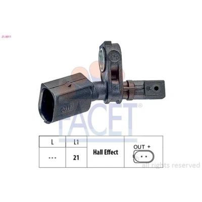Billede af ABS Sensor FACET 21.0011