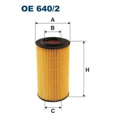 Billede af Oliefilter FILTRON OE 640/2