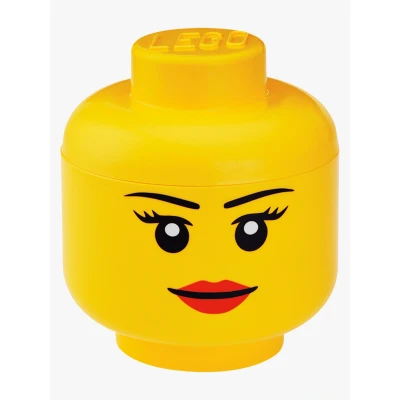 Billede af LEGO® Storage Box Head Girl Ø24x27.1 cm