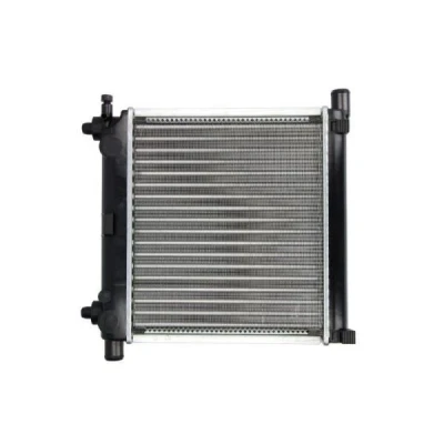 Billede af THERMOTEC D7M038TT Radiator Kobber, plastik til køretøjer uden klimaanlæg 295 340 32 manuelt gear Mekanisk fuget køleripper MERCEDES BENZ: 190