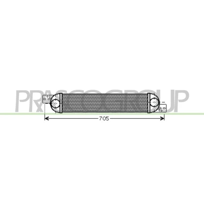 Billede af PRASCO OP352N001 Intercooler