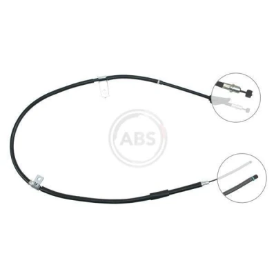 Billede af A.B.S. K14098 Håndbremsekabel 1520 til venstre /højrestyring