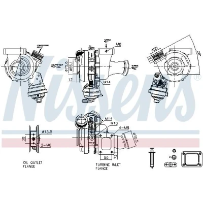 Billede af Lader, ladesystem NISSENS 93485