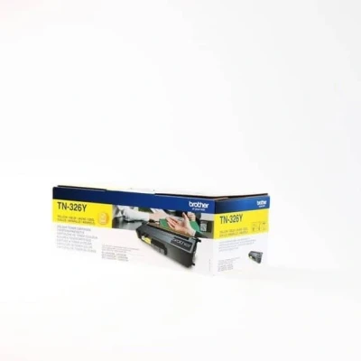 Billede af Brother TN 326Y Yellow Original Tonerkassette