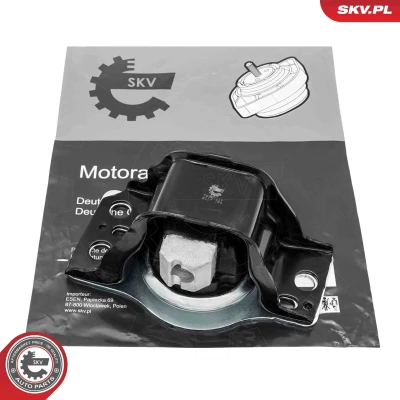 Billede af ESEN SKV 75SKV111 Motorophæng højre Hydroleje Aluminium, Gummi 197mm 106mm RENAULT: MEGANE 2 Kombi, SCENIC 2, Stufenheck