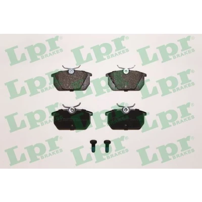 Billede af LPR 05P101 Bremseklodser med skruer ALFA ROMEO: Spider, 33 Hatchback, 155, FIAT: Punto I Uno Coupe