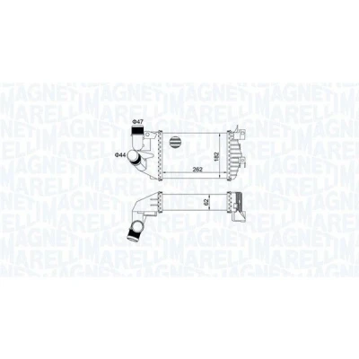 Billede af MAGNETI MARELLI 351319205080 Intercooler OPEL: Zafira B