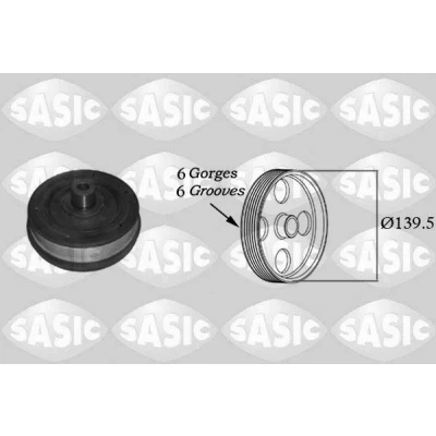 Billede af SASIC 2156019 Remskive Krumtapaksel FORD: MONDEO 4 Turnier, S Max Mk1