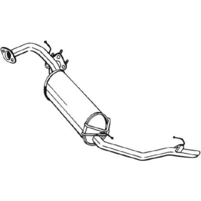 Billede af BOSAL 282 949 Lydpotte HONDA: CIVIC 8 Hatchback