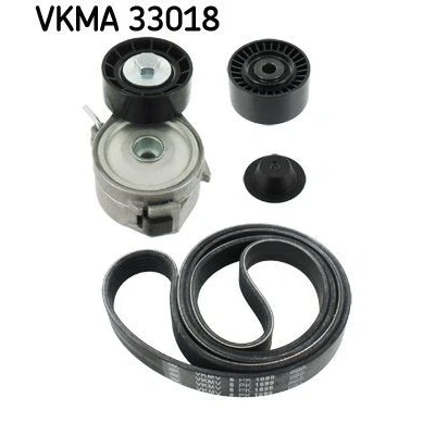 Billede af SKF VKMA 33018 Kileribberem PEUGEOT: 307 Stationcar, Hatchback, CITROËN: C4 I Hatchback