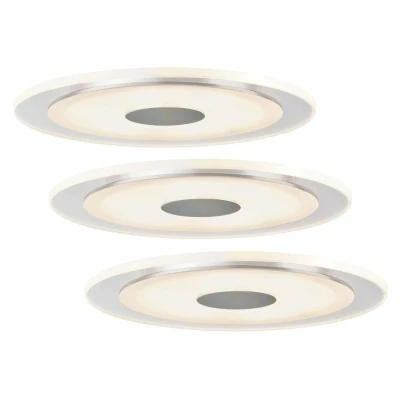 Billede af Enkel indbyggelig lampe Whirl, sæt med 3 stk.
