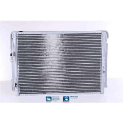 Billede af NISSENS 940422 Kondensator uden tørrer Aluminium 580 R 134a