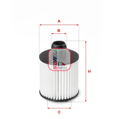 Billede af SOFIMA S 5139 PE Oliefilter Filterindsats FIAT: Punto III Hatchback, Panda Fiorino Van / Stationcar, OPEL: Corsa E Hatchback