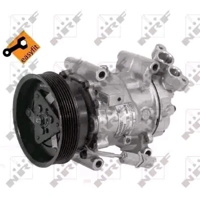 Billede af NRF 32744 Kompressor SD6V12 12 PAG 46 R 1234yf, 134a med kompressorolie, tætningsring EASY FIT RENAULT: CLIO 3, NISSAN: Note I