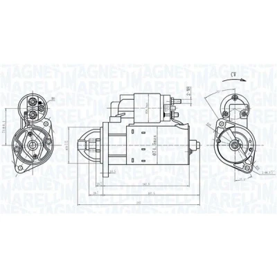 Billede af Starter MAGNETI MARELLI 063721172010