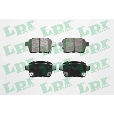 Billede af LPR 05P1827 Bremseklodser FIAT: Tipo Stationcar, 500L, Hatchback, ABARTH: 500 / 595 695 Hatchback