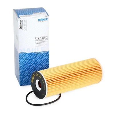 Billede af MAHLE ORIGINAL OX 133D Oliefilter Filterindsats MERCEDES BENZ: CLK Coupe, W124 Sedan, C klasse PORSCHE: Cayenne, 911 Cabriolet, Coupe