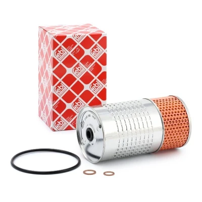 Billede af FEBI BILSTEIN 31188 Oliefilter med tætningsring Filterindsats MERCEDES BENZ: 190, W124 Sedan, G klasse SUV