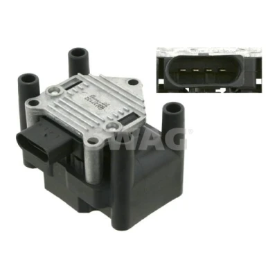 Billede af SWAG 30 92 7132 Tændspole VOLKSWAGEN: GOLF 4, 5, 6, AUDI: A4 B6 Avant, B7 A3 Sportback, SKODA: Fabia I Hatchback, 1 Combi