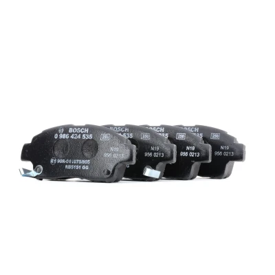 Billede af BOSCH 0 986 424 535 Bremseklodser Low Metallic med akustisk advarsel for slid TOYOTA: Yaris I Hatchback