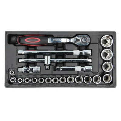 Billede af ENERGY NE00200/1 Værktøjsmodul 22 8, 9, 10, 11, 12, 13, 15, 16, 17, 19, 20, 21, 22, 24, 27, 30, 32 mm Sekskant 1/2