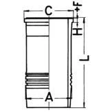 Billede af KOLBENSCHMIDT 89895110 Cylinderforing