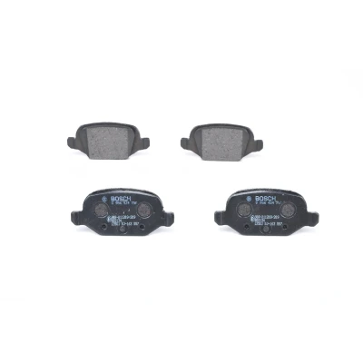 Billede af BOSCH 0 986 424 756 Bremseklodser Low Metallic med monteringsvejledning FIAT: Punto II Hatchback