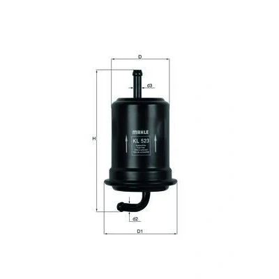 Billede af MAHLE ORIGINAL KL 523 Brændstoffilter Ledningsfilter 8 8,0 SUZUKI: Grand Vitara 1 SUV