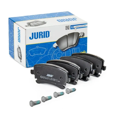 Billede af JURID 573219J Bremseklodser Ikke forberedt til slidindikator med tilbehør AUDI: A6 C6 Avant, A4 B7 B6 BENTLEY: Continental GT