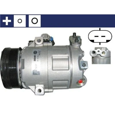 Billede af MAHLE ORIGINAL ACP 62 000S Kompressor CVC6 12 PAG 46 R 134a med tætningsring