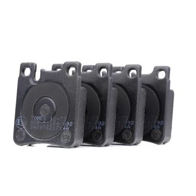 Billede af TOMEX brakes TX 12 73 Bremseklodser bagaksel Forberedt til slidindikator MERCEDES BENZ: W124 Sedan, C klasse CLK Coupe