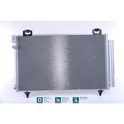 Billede af NISSENS 94730 Kondensator med tørrer Aluminium 653 R 134a TOYOTA: Avensis II Station Wagon, Sedan