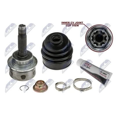 Billede af NTY NPZ MZ 041 Knokkelled manuelt gear venstre foraksel, højre gearkasse monteret