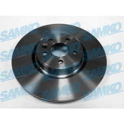 Billede af SAMKO Bremseskive VOLVO: V70 3, S80 II, XC70 II Stationcar 336mm 28mm 5 indvendigt ventileret V1016V Bremseskiver, Skivebremser