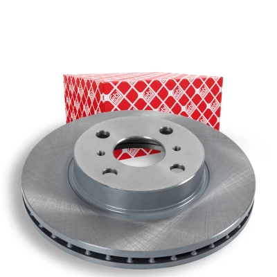 Billede af FEBI BILSTEIN 11893 Bremseskiver foraksel 255 22 4 100 indvendigt ventileret coatet TOYOTA: Corolla VIII Liftback, Compact