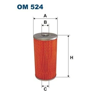 Billede af FILTRON OM 524 Oliefilter Filterindsats