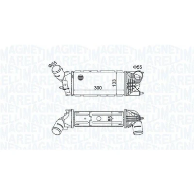 Billede af MAGNETI MARELLI 351319205120 Intercooler PEUGEOT: 407 SW