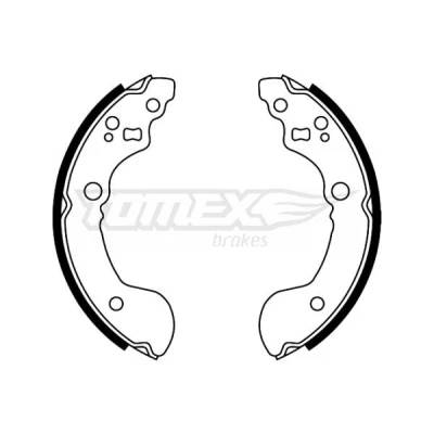 Billede af TOMEX brakes TX 22 31 Bremsebakker bagaksel 203 36