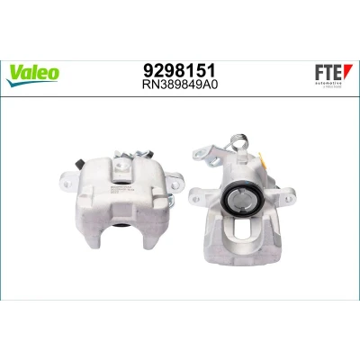 Billede af FTE 9298151 Bremsekaliber grå Aluminium Bagaksel venstre uden holder PEUGEOT: 307 SW, 308 I Hatchback, CITROËN: C4 II Hatchback