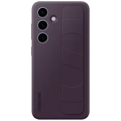 Billede af Samsung Standing Silikone Back Cover Lilla Galaxy S24