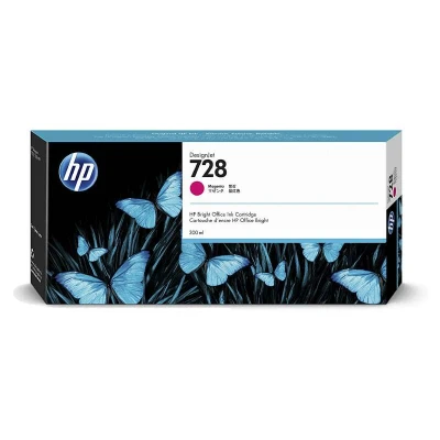 Billede af HP 728 magenta blækpatron 300 ml F9K16A original