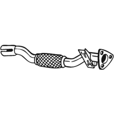 Billede af BOSAL 750 155 Udstødningsrør OPEL: Corsa D Hatchback