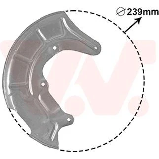 Billede af VAN WEZEL 5817372 Ankerplade højre foraksel VOLKSWAGEN: Lupo / 3L, AUDI: A2