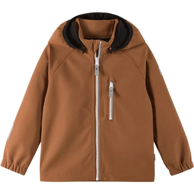 Billede af Reima Vantti Softshelljakke, Cinnamon Brown, 86