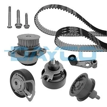 Billede af DAYCO KTBWP3590 Vandpumpe + Tandremssæt VOLKSWAGEN: Polo IV Hatchback, Golf Plus / Crossgolf, SEAT: Toledo 2 Limousine, Leon I Hatchback