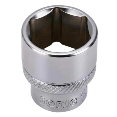 Billede af SONIC 22514 Skraldenøgleindsats (Hexagon) 3/8tommer indre sekskant DIN 3120 , 3124 14 mm Krom vanadium stål