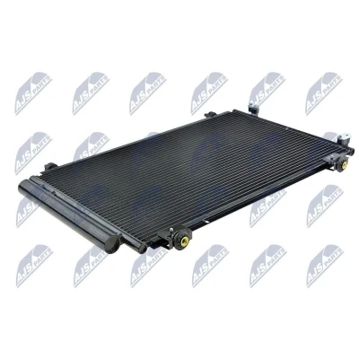 Billede af NTY CCS TY 004 Kondensator med tørrer Aluminium 650 TOYOTA: Corolla IX Station Wagon, Hatchback