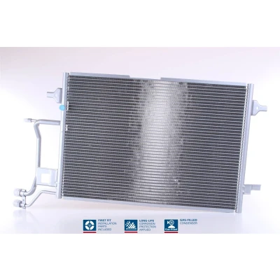 Billede af NISSENS 94207 Kondensator uden tørrer Aluminium 615 R 134a AUDI: A4 B5 Sedan